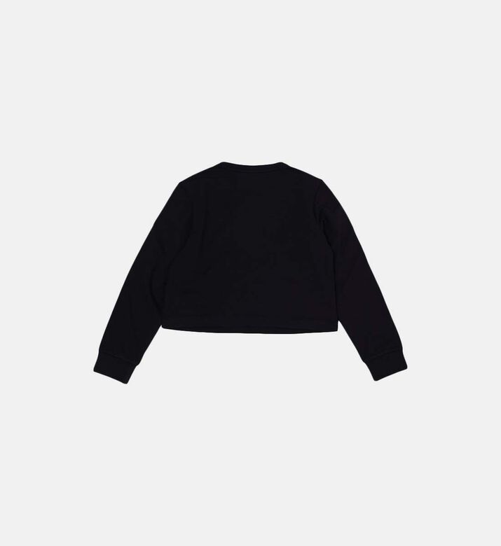 Girl Long-sleeve Logo-print Shirt Girl Long-sleeve Logo-print Shirt