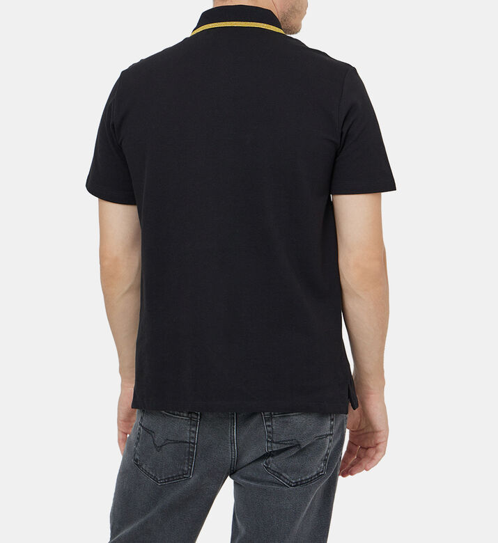 Cotton Embroidered-logo Polo Shirt