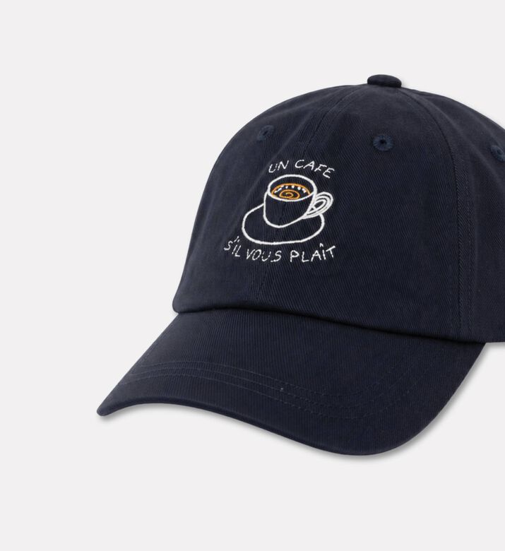 Maison Labiche Cotton Embroidered Baseball Cap, Packshot View