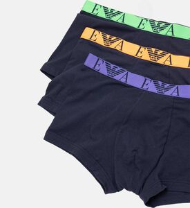 Emporio Armani Logo-waistband Three-pack Boxer Briefs, Multicolor, Xl, Packshot View