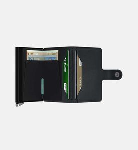 محفظة جلد صغيرة منقوشة