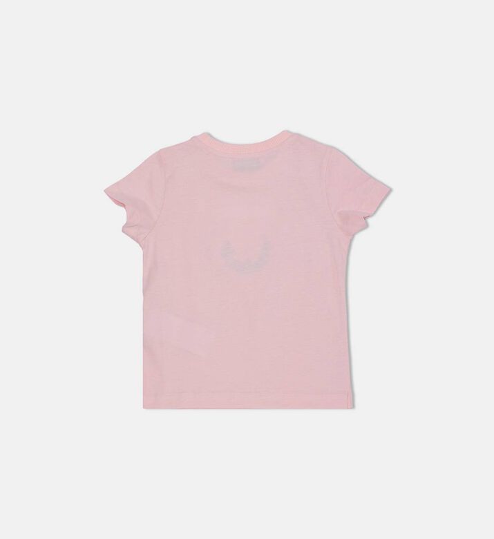 Festive Teddy Bear-print Logo-print Short-sleeve T-shirt Festive Teddy Bear-print Logo-print Short-sleeve T-shirt