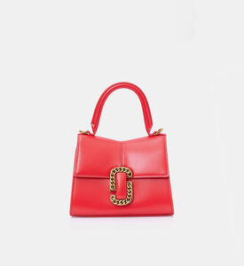 Marc Jacobs The St.marc Top Handle Bag, Red, Packshot View