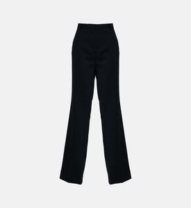 Wool Straight-leg Pants
