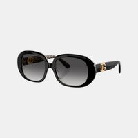 Leopard-print Round Sunglasses 56