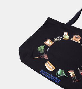 Rectangular Shape Tote Bag