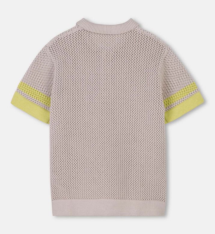 Embroidered Logo Knitted Polo