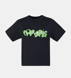 بلوزة إيدجار بلانز بشعار قصيرة