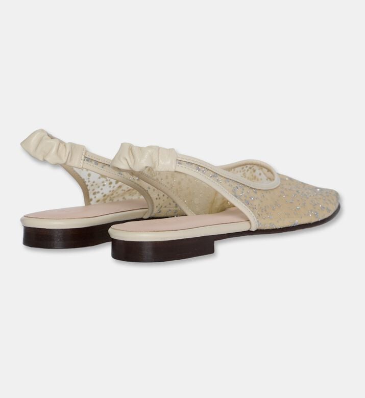Atana Glitter Mesh Ballerina Slingbacks, Packshot View