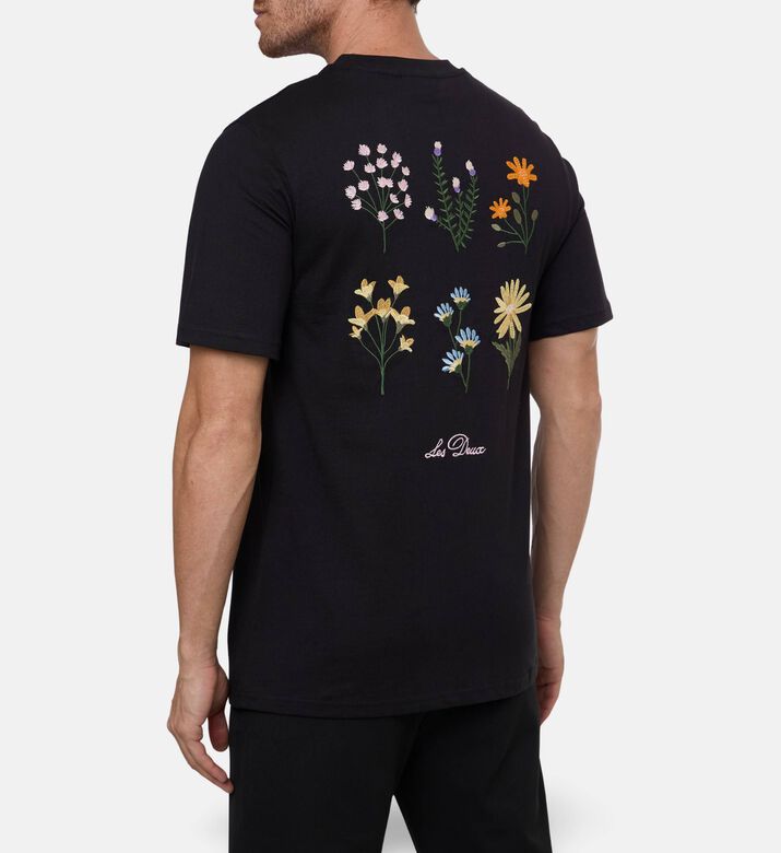 Les Deux Ts Flower, Black, Xl, Model View