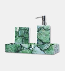 Home Deco and More Marbz Marble 4-piece Bathset, Packshot View