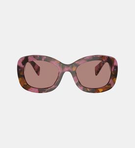 نظارات شمسية مستطيلة لامعة 54