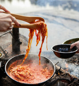 طقم تقديم السلطة ناتشور من بامبو