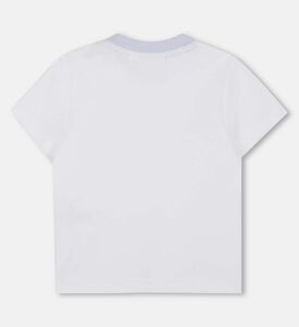 طقم أطفال بطبعة شعار على كامله