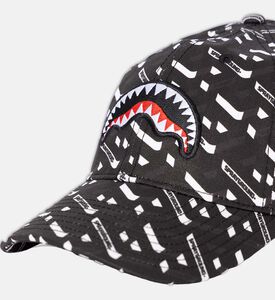 Checkered Flat Brim Cap