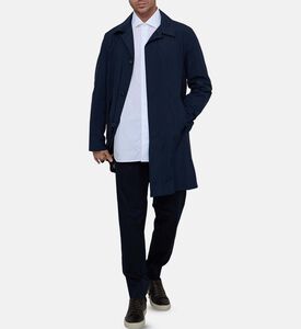 قميص قطن أكسفورد بنقشة ميكرو