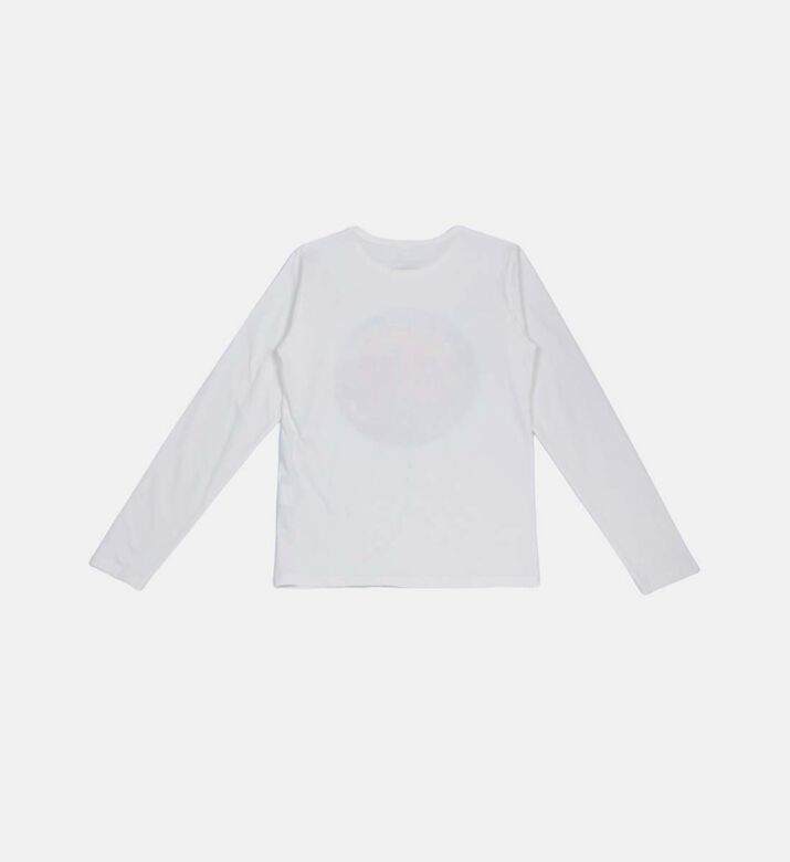 تي شيرت قطني بطبعة شعار الماركة