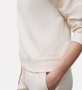 Chantelle Crewneck Fleece Sweatshirt, Model View