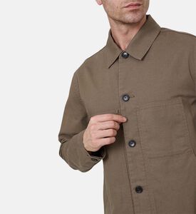 جاكيت بصف أزرار بأكمام طويلة