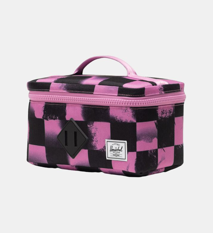 Raven Crosshatch Square-shape Backpack