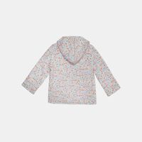 Floral-print Hooded Jacket