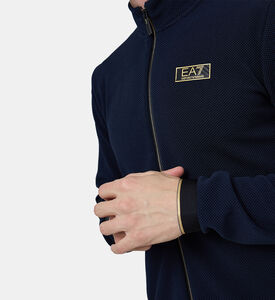 Zip-up Jersey Sweatshirt