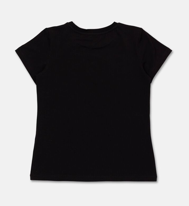 Moschino BKT Rhinestone-embellished Logo T-shirt, Packshot View