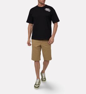 Diesel Mid-length Straight-leg Chino Shorts, Model View
