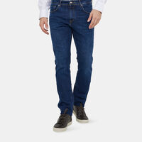Vintage Wash Denim Pants