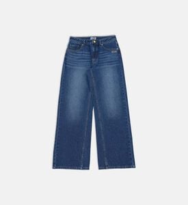 Moschino BKT Embroidered Logo 5-pocket Denim Trousers, Packshot View