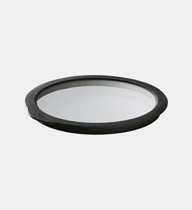 Roesle Glass Lid With Silicone, Silver, 20-cm, Packshot View Roesle Glass Lid With Silicone, Silver, 20-cm, Packshot View