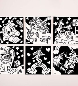 مجموعة تلوين ليلي مخملية