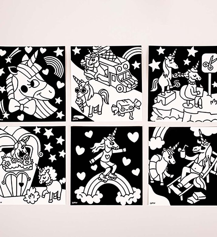 مجموعة تلوين ليلي مخملية