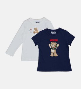 Teddy-bear Design T-shirt Set