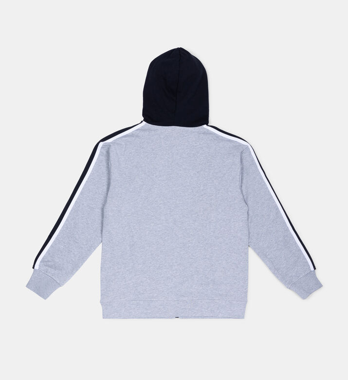 Cotton Teddy Bear Patch Zip-up Hoodie Cotton Teddy Bear Patch Zip-up Hoodie