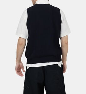 Cotton Logo Sleeveless Vest
