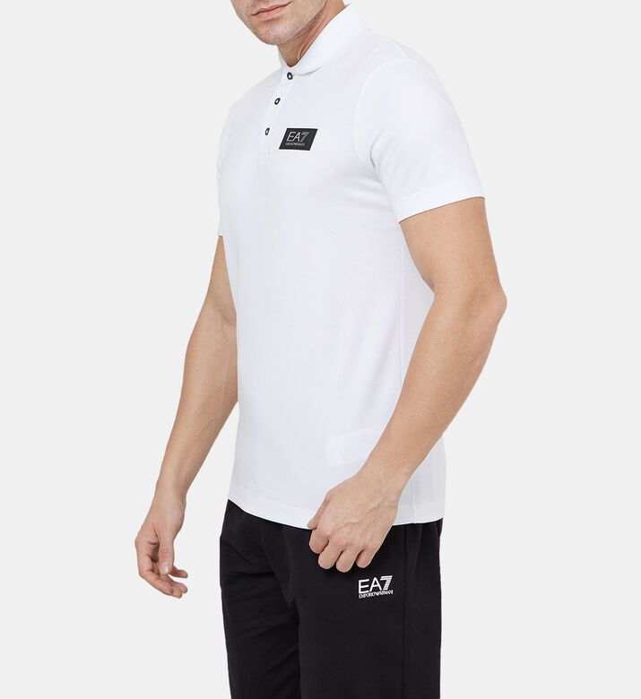 Logo-patch Polo Shirt