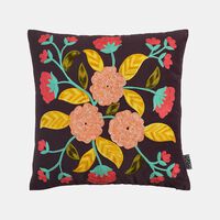 Naomi Floral Embroidered Cushion