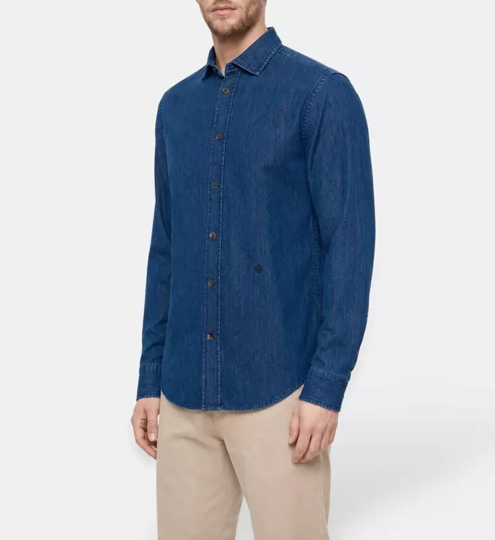 Jacob Cohen Regular-fit Denim Shirt, Model View