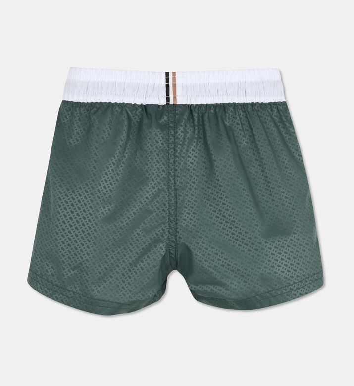 Boss Monogram-print Swim Shorts, Packshot View