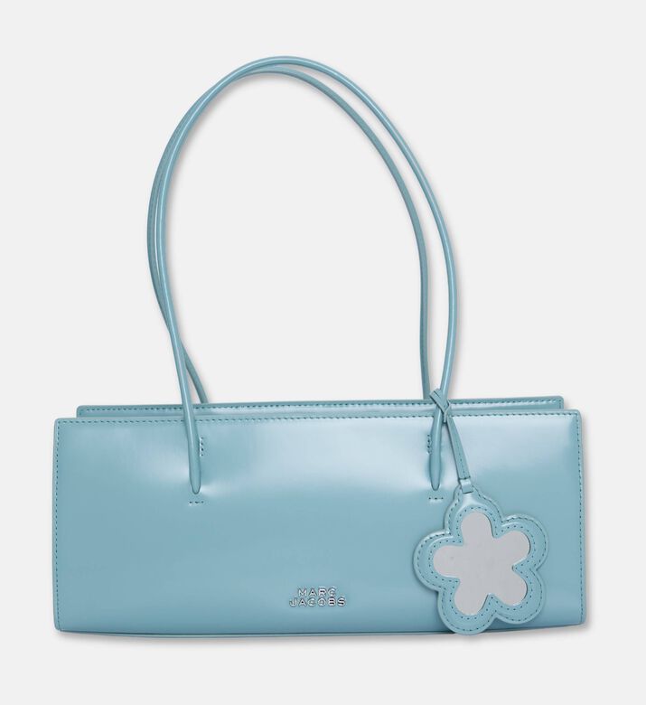 Marc Jacobs Cow Leather Rectangular Bag, Sky-blue, Packshot View