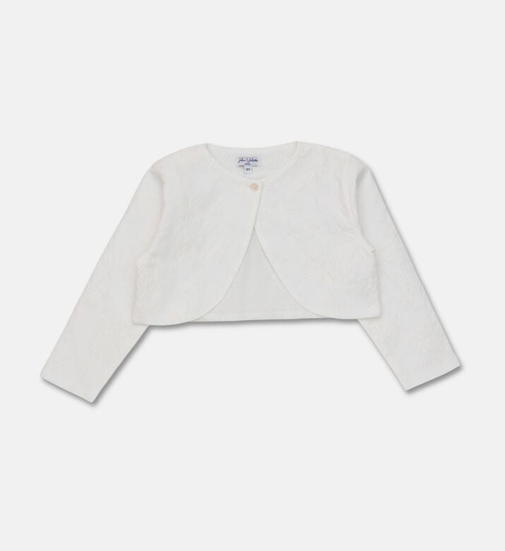 Jules & Juliette Paris Textured Long-sleeve Bolero, Packshot View