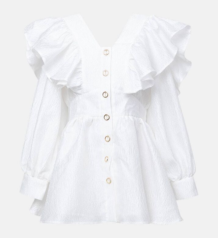 Milky Way Heart Neckline Blouse