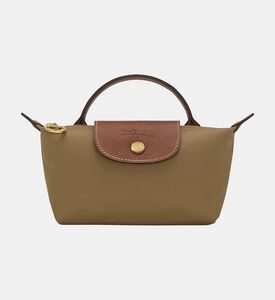 Longchamp Pouch Le Pliage Original, Olive, Packshot View