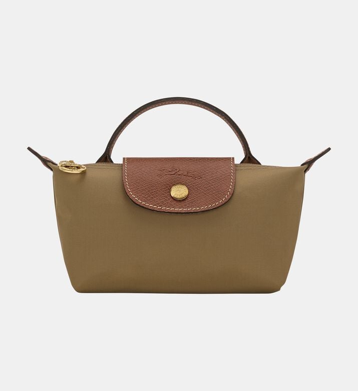 Longchamp Pouch Le Pliage Original, Olive, Packshot View