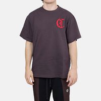 Embroidered Logo Crewneck T-shirt