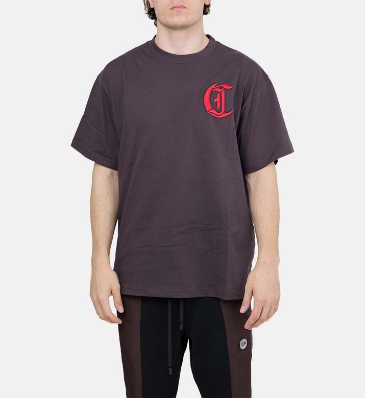 Embroidered Logo Crewneck T-shirt Embroidered Logo Crewneck T-shirt