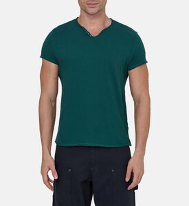 Monastir V-neck Short-sleeve Top