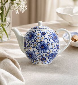 Imperial Imperial Porcelain Winding Twig Tulip Teapot, Model View