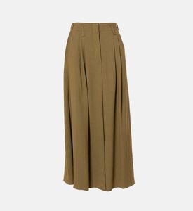 Forte-Forte High-waisted Flared Midi Skirt, Packshot View
